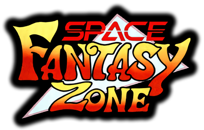 Space Fantasy Zone - Clear Logo Image