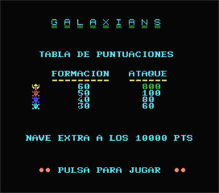 Galaxians - Screenshot - Game Title Image