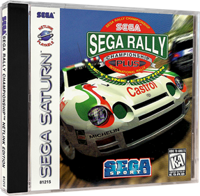 Sega Rally Championship Plus: Netlink Edition - Box - 3D Image