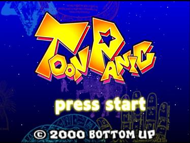 Toon Panic - Screenshot - Game Title Image