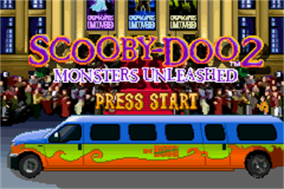 Scooby-Doo 2: Monsters Unleashed - Screenshot - Game Title Image