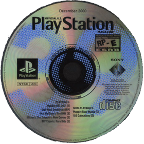 Official U.S. PlayStation Magazine Demo Disc 39 - Disc Image
