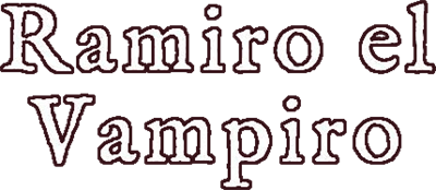Ramiro el Vampiro - Clear Logo Image