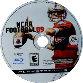 NCAA Football 09 - Disc Image