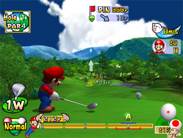 Mario Golf: Toadstool Tour - Screenshot - Gameplay Image
