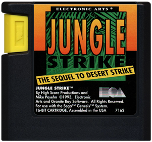 Jungle Strike: The Sequel to Desert Strike - Cart - Front Image