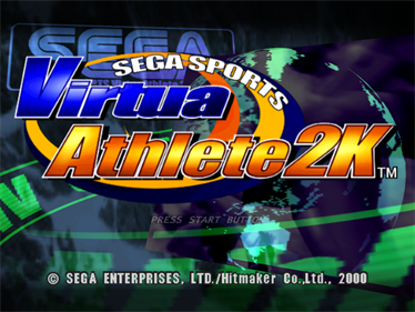 Virtua Athlete 2000 - Screenshot - Game Title Image