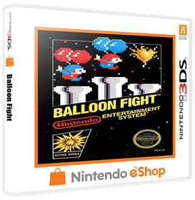 Balloon Fight - Box - 3D Image