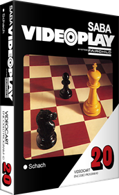 Videocart-20: Schach - Box - 3D Image