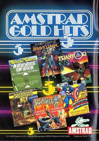 Amstrad Gold Hits 3 - Advertisement Flyer - Front Image