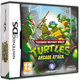 Teenage Mutant Ninja Turtles: Arcade Attack - Box - 3D Image