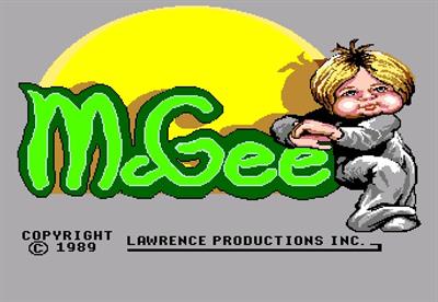 McGee - Screenshot - Game Title Image