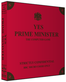 Yes Prime Minister: The Computer Game - Box - 3D Image