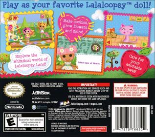 Lalaloopsy: Sew Magical! Sew Cute! - Box - Back Image