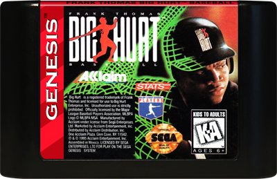 Frank Thomas Big Hurt Baseball - Cart - Front Image