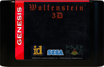 Wolfenstein 3D - Fanart - Cart - Front Image