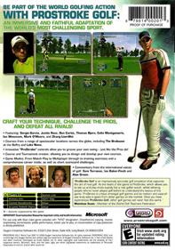 ProStroke Golf: World Tour 2007 - Box - Back Image