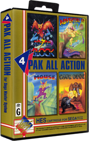 4 Pak All Action - Box - 3D Image