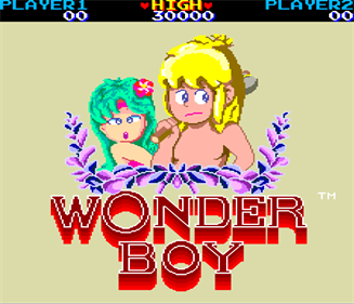 Wonder Boy - Screenshot - Game Title Image