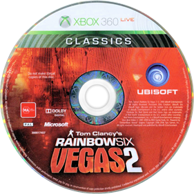 Tom Clancy's Rainbow Six: Vegas 2 - Disc Image