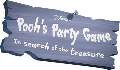 Disney's Pooh's Party Game: In Search of the Treasure - Clear Logo Image