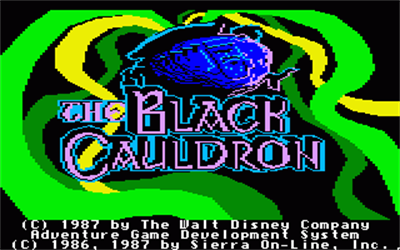 The Black Cauldron - Screenshot - Game Title Image
