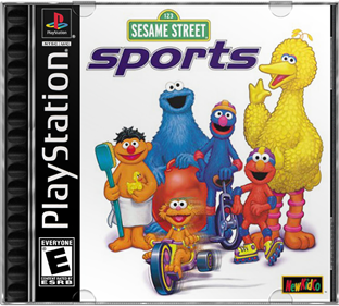 Sesame Street Sports - Box - Front - Reconstructed Image
