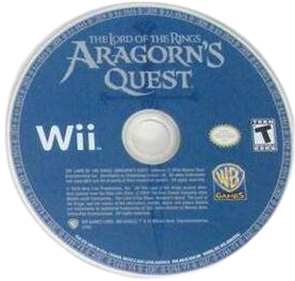 The Lord of the Rings: Aragorn's Quest - Disc Image