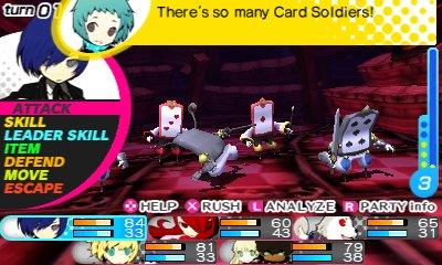 Persona Q: Shadow of the Labyrinth - Screenshot - Gameplay Image