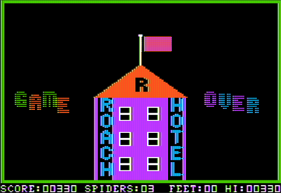 Roach Hotel - Screenshot - Game Over Image
