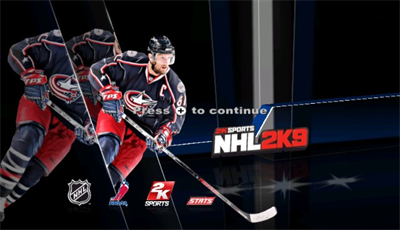 NHL 2K9 - Screenshot - Game Title Image