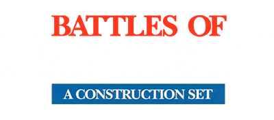 Battles of Napoleon: A Construction Set - Clear Logo Image