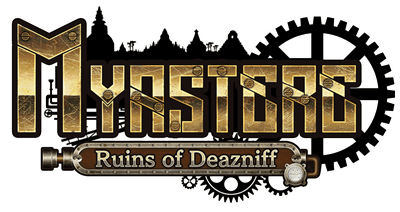 Myastere Ruins of Deazniff - Clear Logo Image