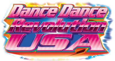 Dance Dance Revolution USA - Clear Logo Image