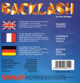 Backlash - Box - Back Image