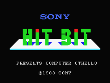 Computer Othello - Screenshot - Game Title Image