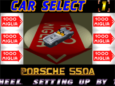 Great 1000 Miles Rally 2 USA - Screenshot - Game Select Image