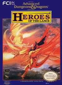 Advanced Dungeons & Dragons: Heroes of the Lance - Box - Front - Reconstructed