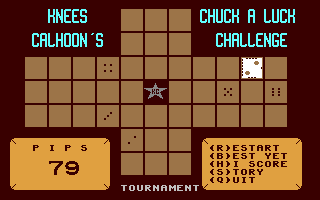 Chuck-a-Luck Challenge