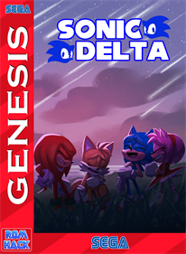 Sonic Delta Next - Fanart - Box - Front Image