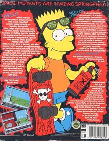 The Simpsons: Bart vs. the Space Mutants - Box - Back Image