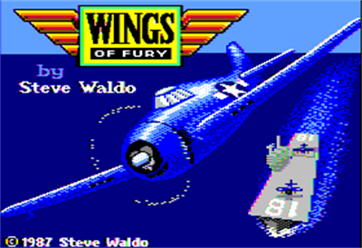 Wings of Fury - Screenshot - Game Title Image