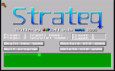 Strateq - Screenshot - Game Title Image