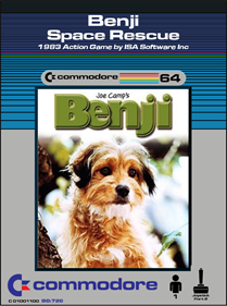 Benji: Space Rescue - Fanart - Box - Front Image