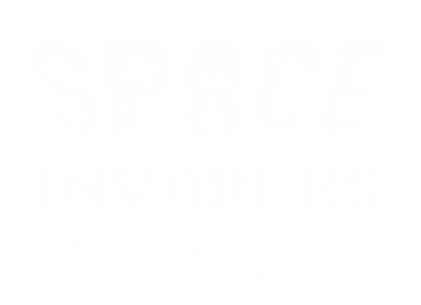 Space Invaders Multigame - Clear Logo Image