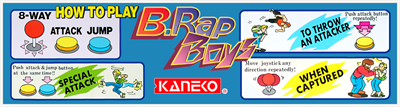 B.Rap Boys - Arcade - Controls Information Image