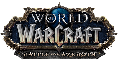 World of Warcraft: Battle for Azeroth - Clear Logo Image