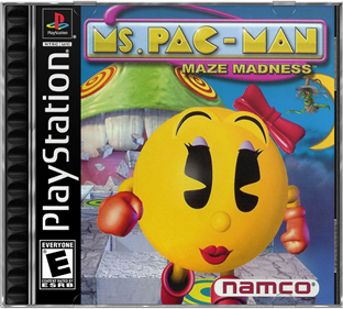 Ms. Pac-Man Maze Madness - Box - Front - Reconstructed Image