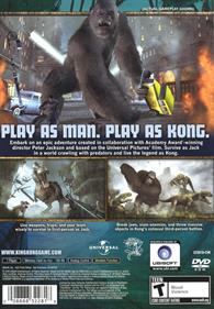 Peter Jackson's King Kong: The Official Game of the Movie - Box - Back Image