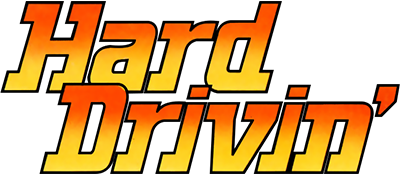 Hard Drivin' - Clear Logo
